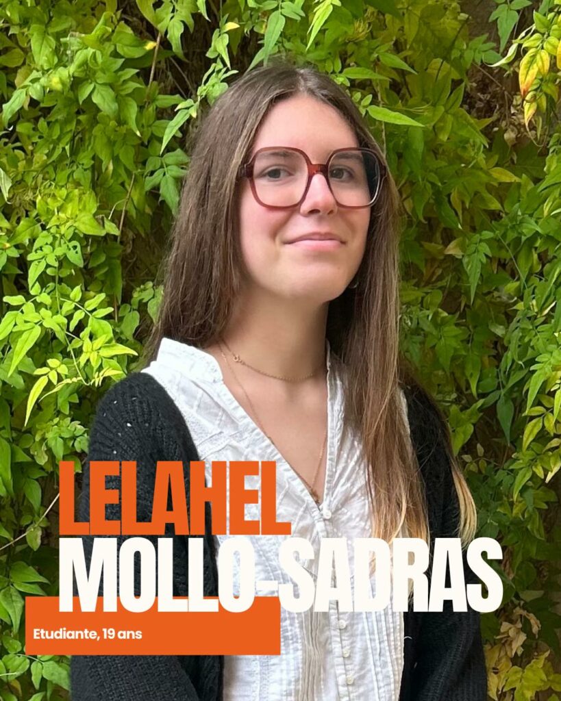 Portrait Lelahel Mollo-Sadras Saint-Macaire pour tous